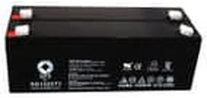 SPS Brand 12V 2.3 Ah Replacement Battery for Kung Long WP2.3-12 (2 Pack)