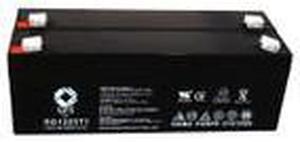 SPS Brand 12V 2.3 Ah Replacement Battery for Vision Battery CP1223 (2 Pack)