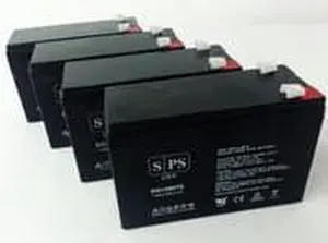 SPS Brand 12V 9Ah Replacement Battery for Powerstar for APC BP420IPNP (Terminal T2) (4 Pack)