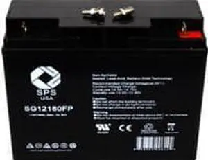 SPS Brand  12V 18 Ah Replacement  battery  with FP Terminal - SG12180FP