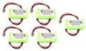 SPS Brand 2.4 V 500 mAh Replacement Battery  for Radio Shack/Tandy 2302348 Cordless Phone (5 PACK)