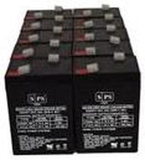 SPS Brand 6V 4.5 Ah Replacement Battery for Game Deer Feeder Predator Caller (10 Pack)