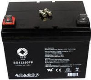 SPS Brand 12V 35Ah Replacement battery for U1-36NE Nut & Bolt Terminal