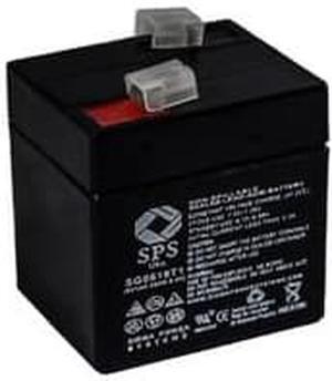 SPS Brand 6V 1 Ah (Terminal T1) Replacement battery for Sonnenschein A306/1.0S (1 PACK)