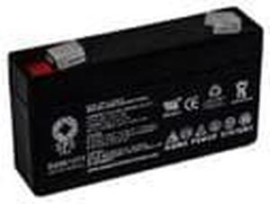 SPS Brand 6V 1.3 Ah (Terminal T1) Replacement battery for Consent GS6V1.3AH (1 PACK)