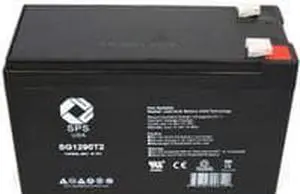 SPS Brand  12V 9 Ah Replacement  battery - T2 Terminal
