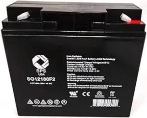 SPS Brand 12V 18 Ah Terminal F2 Replacement Battery  (1 pack)