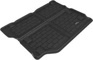 3D MAXpider Custom Fit KAGU Cargo Liner (BLACK) Compatible for JEEP WRANGLER 4XE 2021-2023 - Cargo Liner