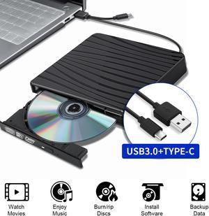 Gotega External DVD Drive USB 3.0 TYPE C USB C Portable India