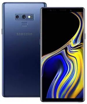 Samsung Note 9 Unlocked 128 GB Ocean Blue Galaxy Note9 128GB Smartphone Blue