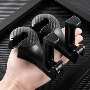 Car Seat Back Hidden Hook Car Seat Bracket Two-in-one Creative Hook Car Interior Supplies