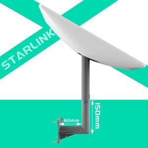 Starlink Short Wall Mount, Starlink Mounting Kit, Starlink Roof Mount, Starlink Pole Mount, Starlink Mount, for Starlink Internet Kit Satellite, Compatible with V2 Starlink