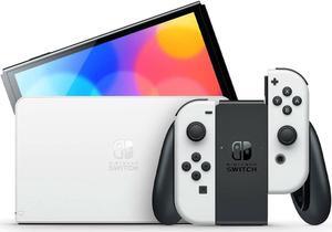 Nintendo Switch Console - OLED Model with White Joy-Con, Cefesfy