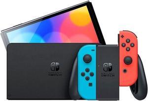 Nintendo Switch OLED blue red 7 White console old colorful 64GB WiFi Bluetooth LAN
