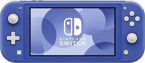 Nintendo Switch Lite 32GB Handheld Video Game Console - Blue - Japan Import with US Plug