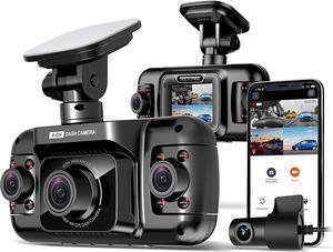 R4-4 Channel Dash Cam W/All Around 1080p Resolution, Wi-Fi, GPS, IR Night Vision, Parking Mode, Collision Detection, Type-C Port