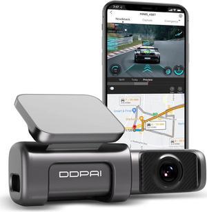 Dash Cam 4K Front 3840x2160, Built in 5G WiFi GPS, 64G Storage Car Dash Camera, No Need Extra SD Card, Sony IMX 415 STARVIS Sensor, Night Vision,G-Sensor, Loop Recording, AR Technology Mini5