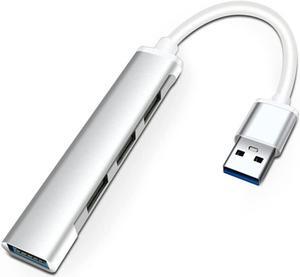 TXY 4 Port Multi Splitter Adapte USB HUB 3.0 PC Computer Accessories USB HUB for Laptop Computer (White)