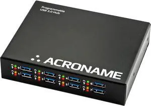 Acroname - Managed USB Switch/Hub 2 Computers - 9 Port, Fast Charge (4A), Industrial & Scientific Grade, Programmable Compatible with Mac/Windows/Linux for Keyboard Mouse External Hard Drive Acroname - Managed USB Switch/Hub 2 Computers - 9 Port, Fast Charge (4A), Industrial & Scientific Grade, Programmable Compatible with Mac/Windows/Linux for Keyboard Mouse External Hard Drive