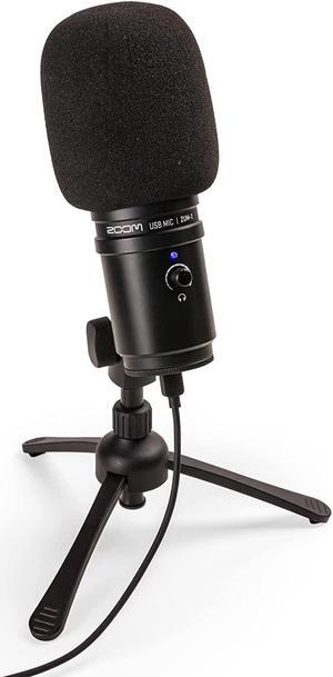 Zoom Zum-2, Podcast USB Microphone, Windscreen, USB Cable, for Recording and Streaming Podcasts, Music, Voice-Overs, and More