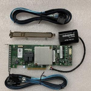 New ASR-8805 Adaptec 12 Gb/s RAID Card + Flash Module AFM-700 + 2P 8643 cable