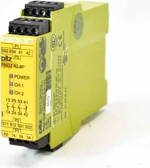 New Sealed Pilz PNOZ X2.8P Safety Relay 777301 24VACDC 3N/O 1N/C Screw Terminal
