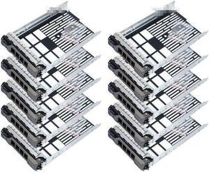 100 PCS New Dell 3.5" F238F 0X968D SAS Tray Caddy R720 R710 R520 R510 R420 T710