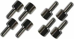 10 x Desktop Video Graphics VGA DVI Expansion Card Adapter Bracket Screws 4-40