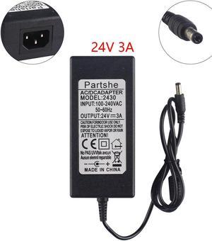 24V Adapter for Zebra LP2642 LP2042 TLP2824 LP2742 Thermal Printer Power Supply