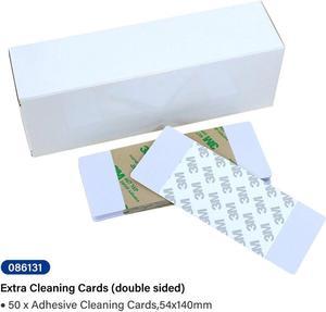 50pcs Cleaning Card Compatible for Fargo 086131 Sticky dust Cards