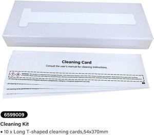 10pcs Cleaning Card For IDP 6599009 54x370mm SOLID-310SE Smart-30 & Smart-50