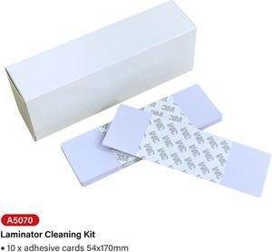 10pcs Adhesive Cards for Evolis A5070 Laminator Cleaning Kit