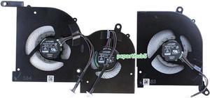 New CPU + GPU Cooling Fan For MSI WS66 GS66 Stealth 10SD 10SGS 10SF 10SE MS-16V1