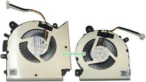 New For MSI GF66 GL66 MS-1581 CPU GPU Cooling Fan 5VDC PAAD06015SL N460 N459