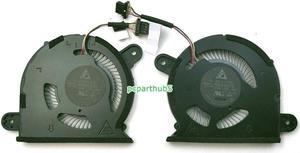 New CPU & GPU Cooling Fan For Dell XPS 13 9300 9310 2020 Laptop 0WX28K 0FRK0V