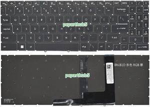 New MSI Pulse GL66 11UCK 12UEK 12UGK GL76 11UCK 11UDK US Keyboard W RGB Backlit