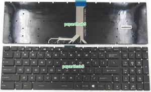 New MSI GS75 Stealth 10SE 10SF 8SE 8SF 9SD 9SF Keyboard With Per-Key RGB Backlit