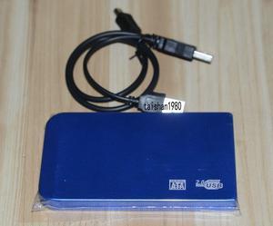 blue USB2.0 80GB External Hard Drive HDD Portable Laptop Mobile Hard Disk