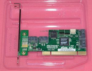 PROMISE SATA300 TX4 PCI SATA II (3.0Gb/s) 4-Port Adapter JBOD card