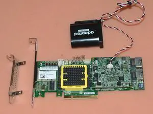 Adaptec ASR-5805Z 512MB 8-Port PCI-e SAS Controller RAID CARD+capacito Adaptec ASR-5805Z 512MB 8-Port PCI-e SAS Controller RAID CARD+capacito