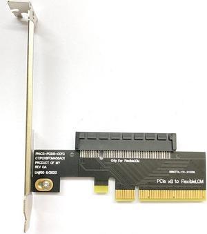 PCIE X8 to FlexibleLOM Quad Port For HP 331FLR 366FLR 544FLR 561FLR 533FLR-T