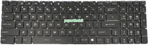 New MSI GT73VR 6RE GT73VR 6RF Tian GT73VR 7RE 7RF Keyboard US Colorful Backlit