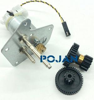 1X Spindle Drive Motor +Gear For HP T920 T930 T1500 T3500 CR357-67037 B9E24-6700