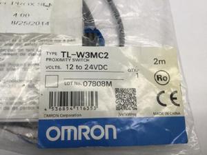 Omron TL-W3MC2 Proximity Switch 12-24VDC 2M TLW3MC2 Sensors New In Box