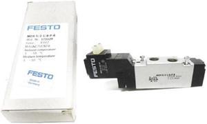 FESTO MEH-5/2-1/8-P-B 173129 PNEUMATIC SOLENOID VALVE NEW