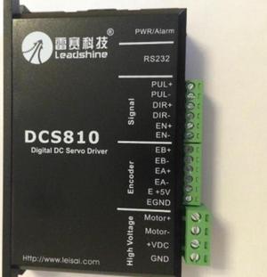 1PC New Leadshine DCS810 Digital Brushed DC Servo Driver 80VDC 20A