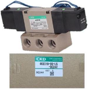 New & Genuine CKD 4KB319-00-LS-DC24V Solenoid Valve