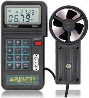 TES AVM-07 Digital Anemometer with RS-232 Interface and Software