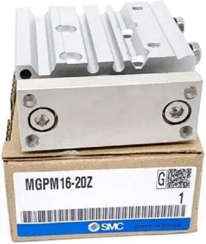 SMC NEW MGPM16-20Z Compact Guide Cylinder 16mm Bored, Slide Bearing