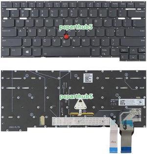 New For Lenovo Thinkpad T14s Gen 2 2th Laptop Keyboard US With Backlit SN21A22110